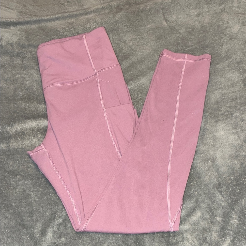 Phisockat Mauve High-Waist Leggings